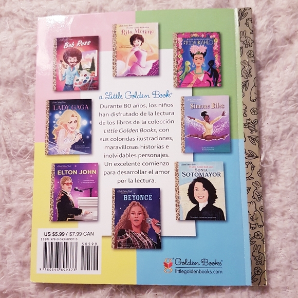 2023 Taylor Swift A Little Golden Book Biography Wendy Loggia Spanish Edition - Picture 6 of 11